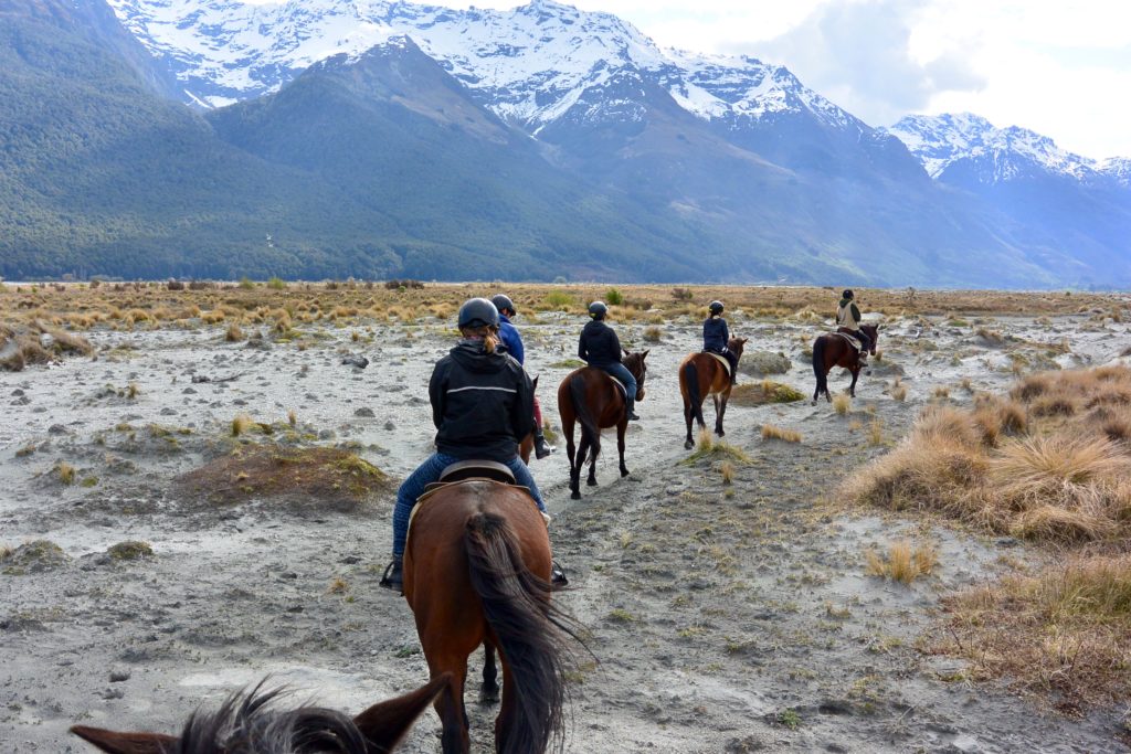 Horse riding im Dart Valley Glenorchy